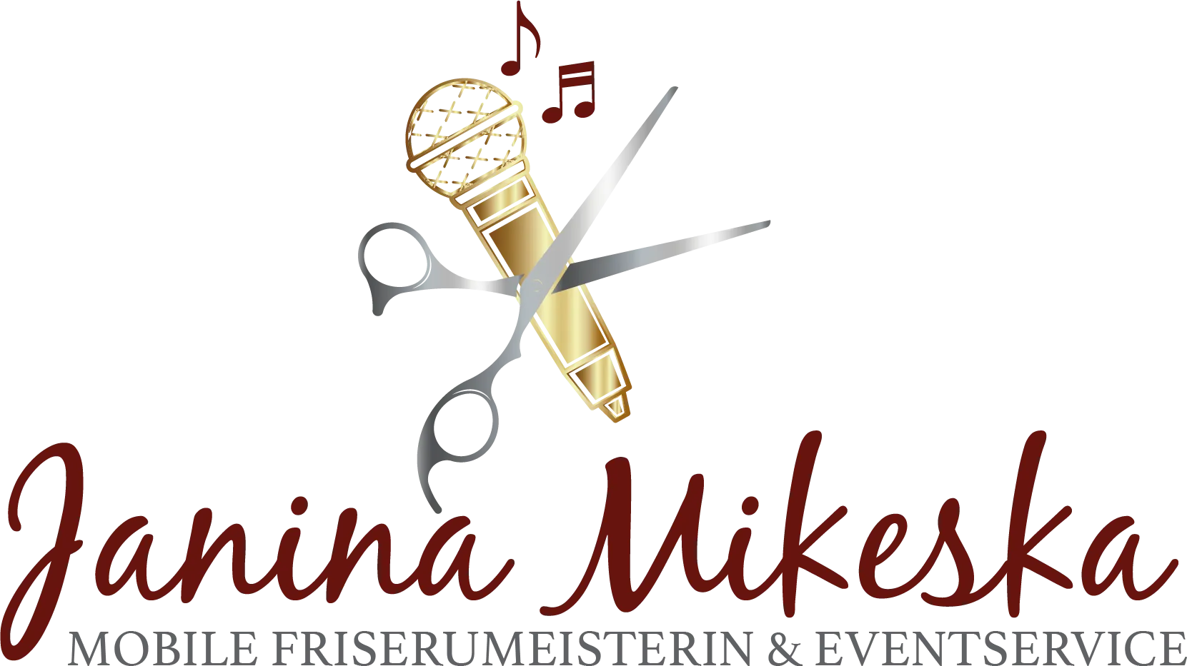 Janina Mikeska — Mobile Friseurmeisterin & Eventservice Logo